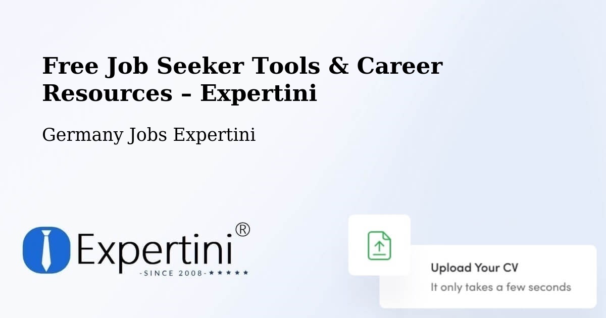 Free Job Seeker Tools & Career Resources – Groitzsch - Groitzsch, Germany Jobs Expertini
