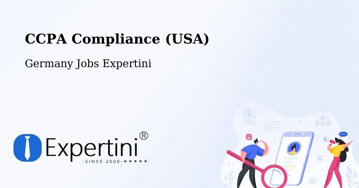 CCPA Privacy Rights & Compliance Notice – Groitzsch - Germany Jobs Expertini