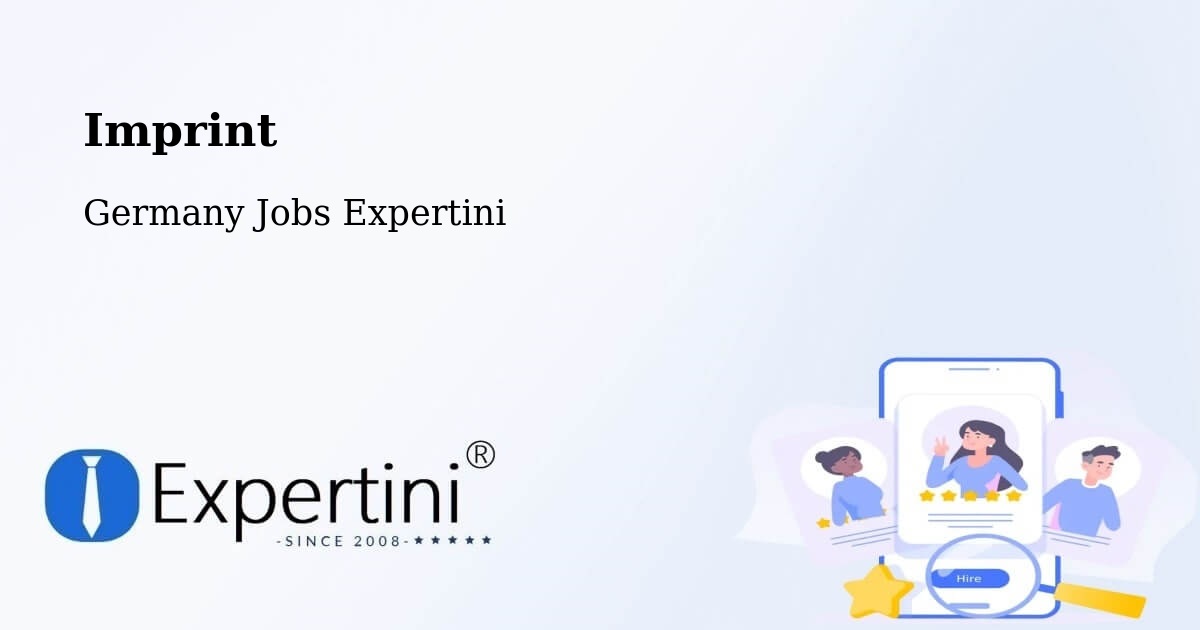Imprint – Groitzsch - Germany Jobs Expertini