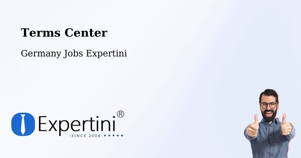 Terms of Service – Groitzsch - Germany Jobs Expertini